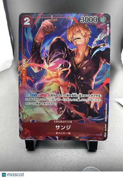 Romance Dawn Sanji Foil Japanese Parallel Alternate Art