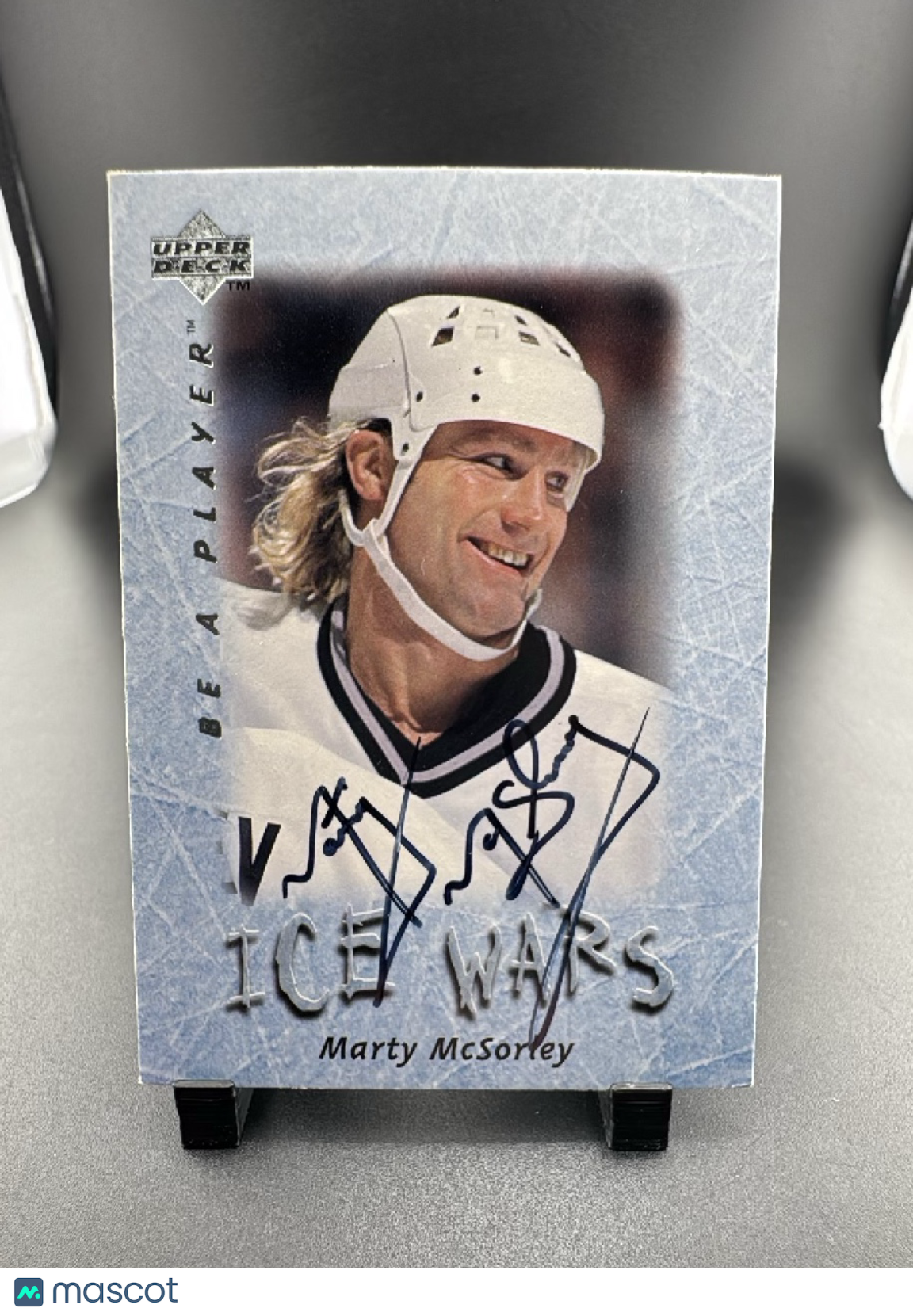 1998 Upper Deck Be A Player Marty McSorley #S225 Autographs