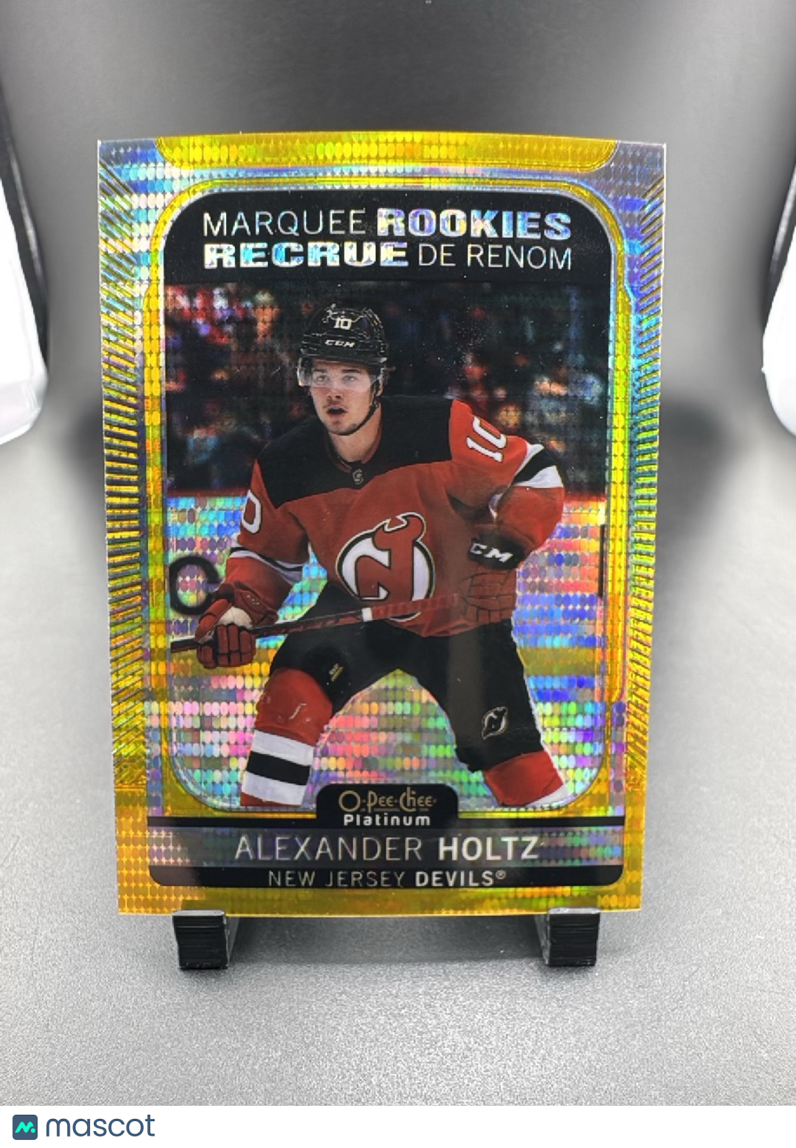 2022 O-Pee-Chee Platinum Alexander Holtz #280 Seismic Gold /50 Marquee Rookie
