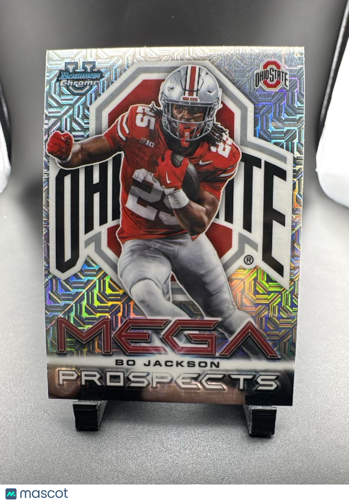 2026 Bowman Chrome University Football Bo Jackson #MP-20 Mojo Refractor