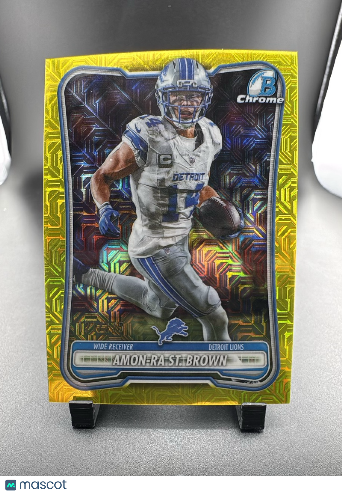 2025 Bowman Chrome Amon-Ra St. Brown #BCV-32 Yellow 121/275