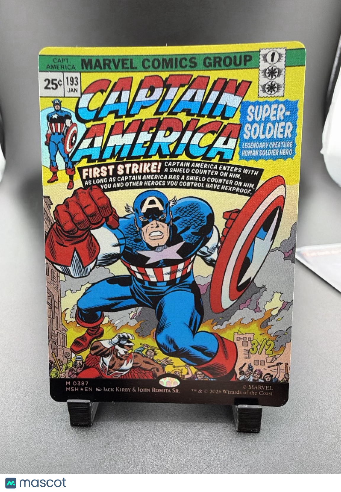 Secret Lair Drop Series Captain America Showcase Borderless M 0387