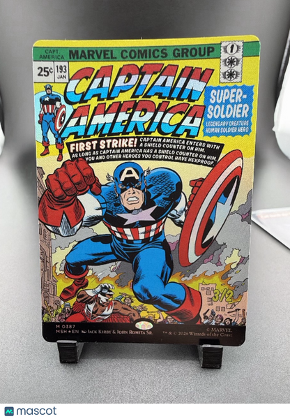 Secret Lair Drop Series Captain America Showcase Borderless M 0387