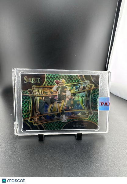 2023 Panini Select Football Brett Favre #335 Green Snakeskin Prizm /70