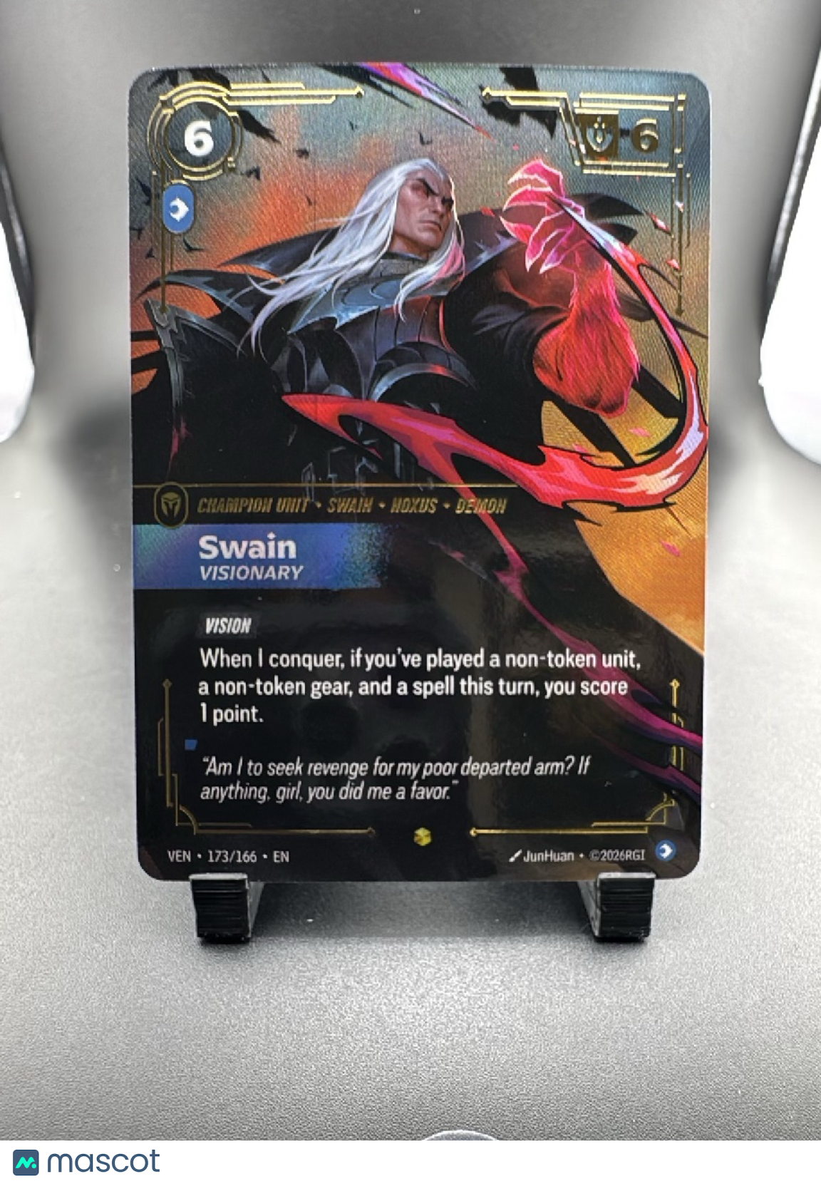 League of LEgends Swain Foil #173/166