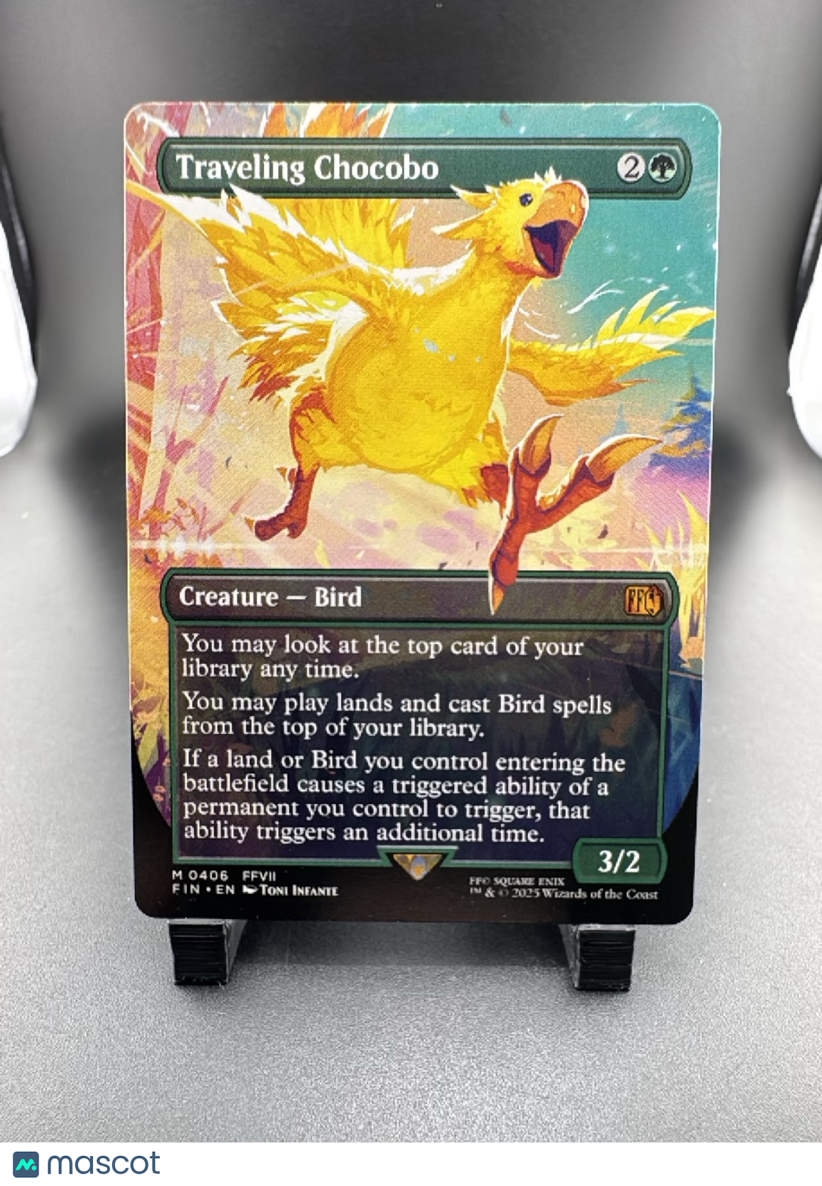 Final Fantasy Traveling Chocobo Full Art Borderless #2025