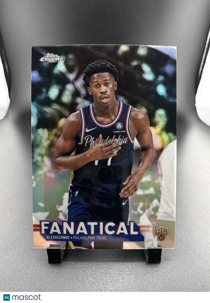 2026 Topps Chrome VJ Edgecombe #FAN-13 RC