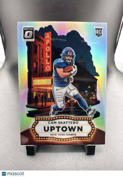 2025 Panini Donruss Optic Football Cam Skattebo #5 RC