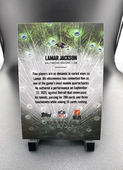 2024 Topps Lamar Jackson Peacock