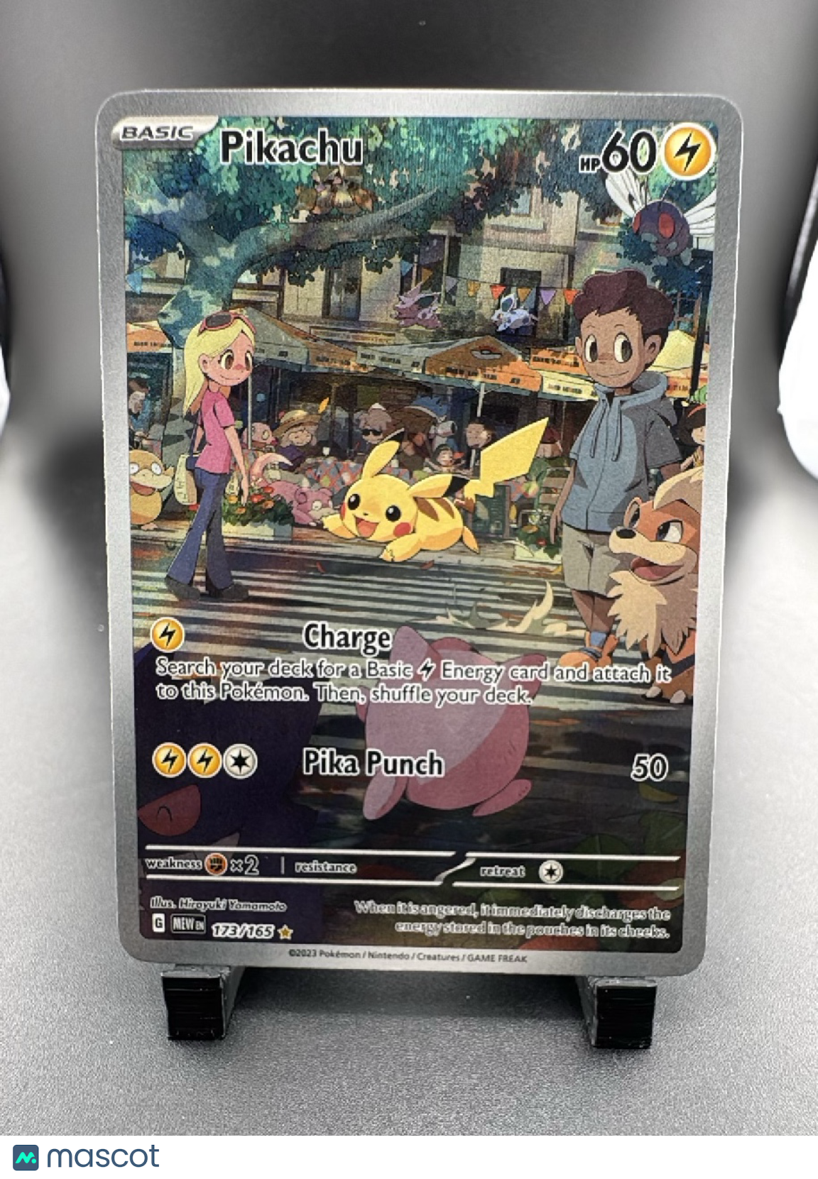 2023 Scarlet & Violet 151 Pikachu Holo Secret Rare #173/165