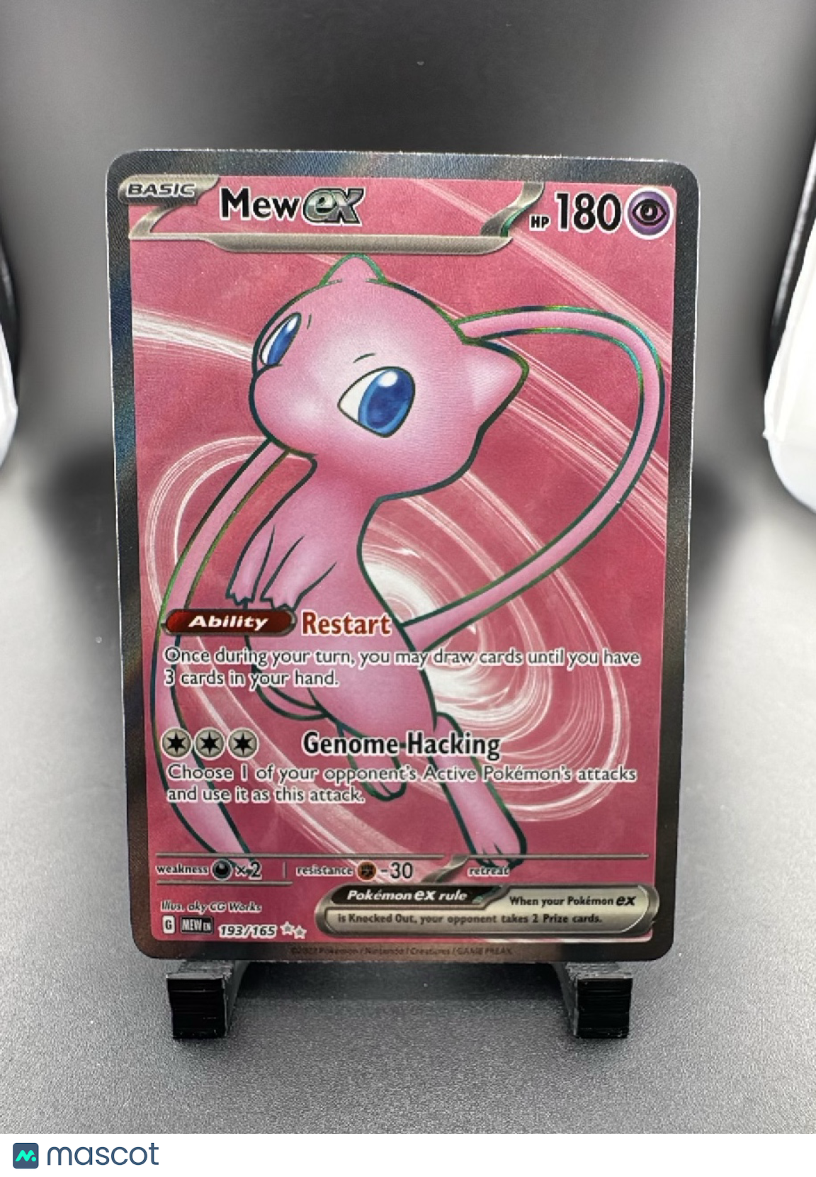 2023 Scarlet & Violet 151 Mew EX Holo Secret Rare UR FA #193/165