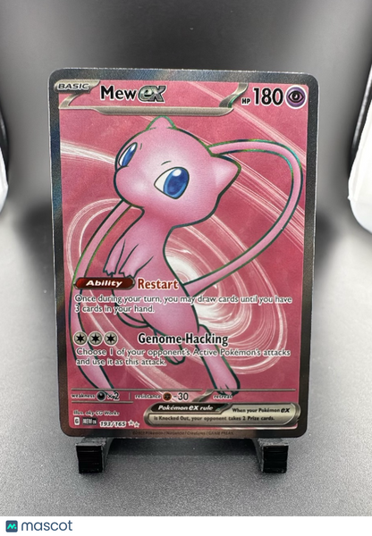 2023 Scarlet & Violet 151 Mew EX Holo Secret Rare UR FA #193/165