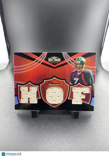 2000 Topps Triple Threads John Elway #TTR-133 /36 Relic Memorabilia