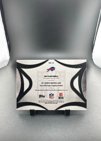2026 Topps Flagship Football Skyler Bell #RMC-SB RC Memorabilia
