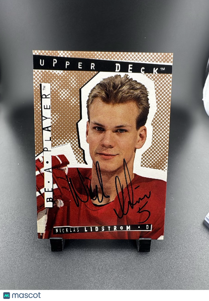 1995 Upper Deck Be A Player Nicklas Lidstrom #162