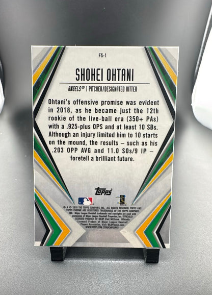 2019 Topps Chrome Future Stars Shohei Ohtani #FS-1