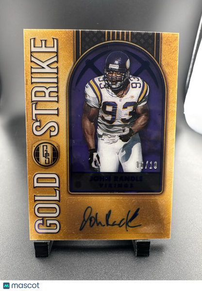 2023 Panini Gold Standard John Randle #GS-JR /10