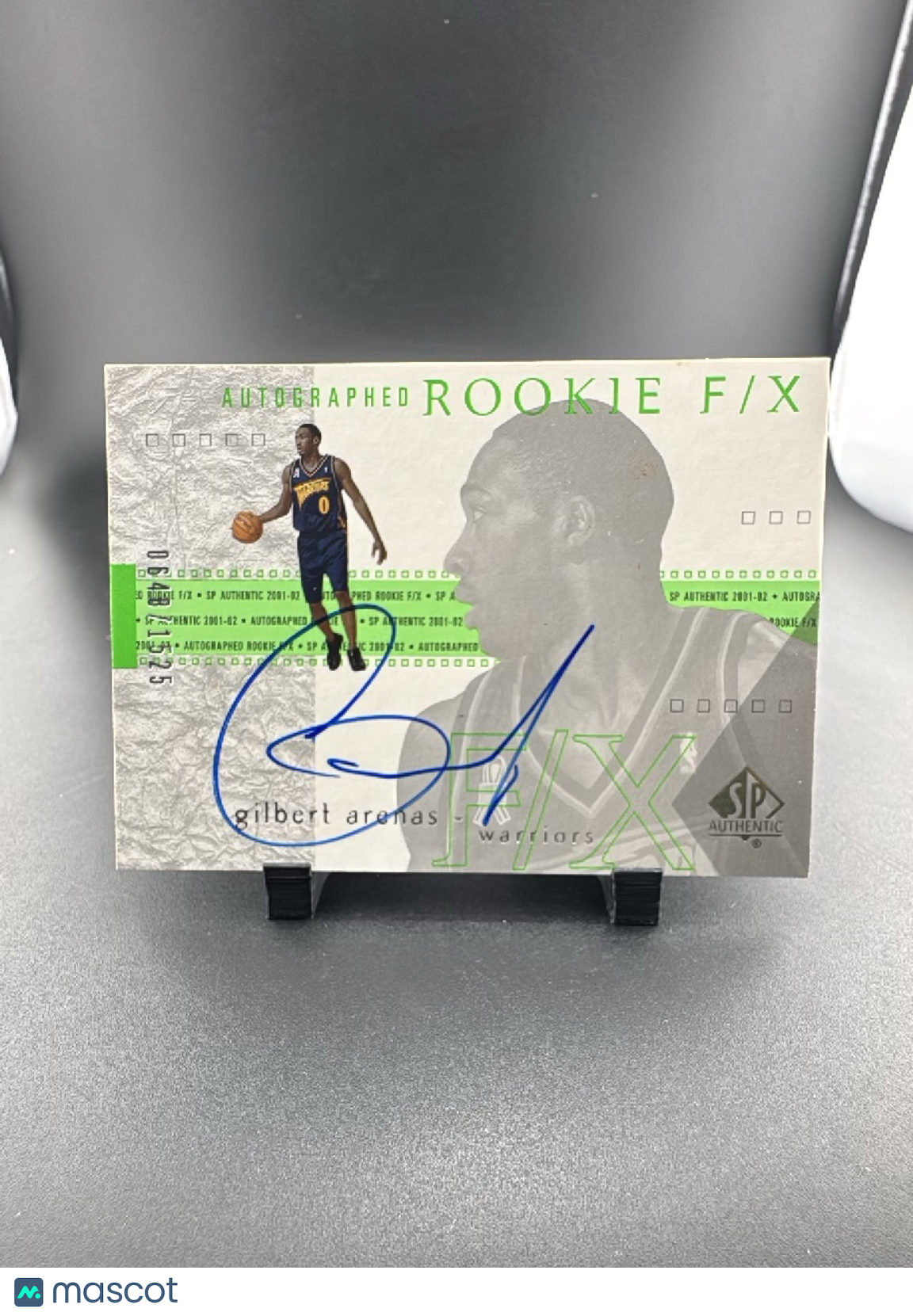2002 Upper Deck SP Authentic Gilbert Arenas #126 Rookie F/X