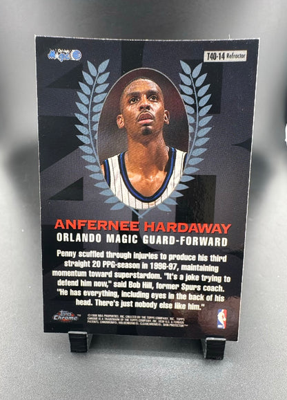 1996 Topps Chrome Topps 40 Anfernee Hardaway #T40-14 Refractor