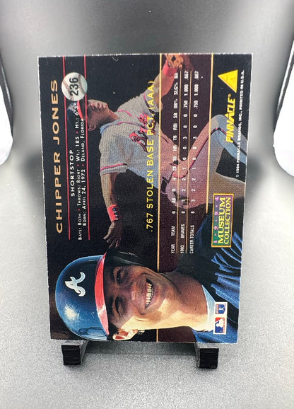 1994 Pinnacle Chipper Jones #236 Museum Collection