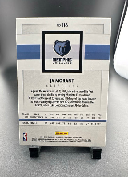 2020 Panini Chronicles Panini Ja Morant #116 RC