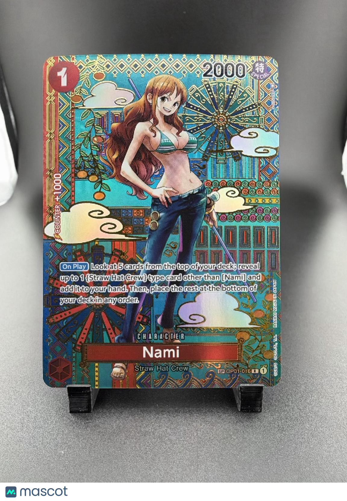 Awakening of the New Era Nami Foil Parallel Special Rare Alternate Art