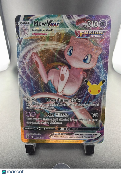 2022 Fusion Strike Mew VMAX Holo Rare RRR #114/264