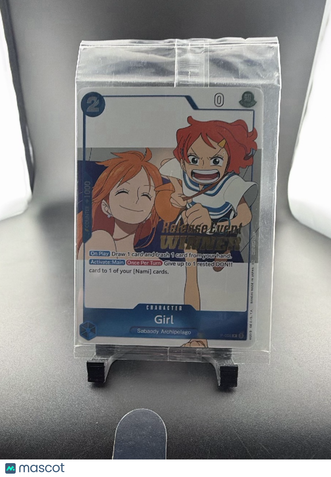Nami Girl Winner Stamp Promo