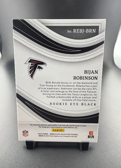 2023 Panini Immaculate Collection Bijan Robinson #REBJ-BRN /99 RC