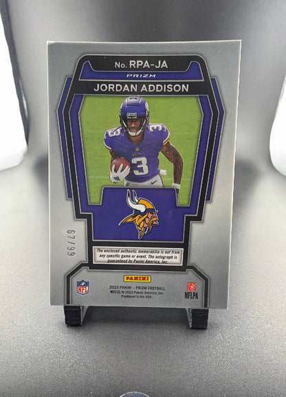 2023 Panini Prizm Jordan Addison #RPA-JA RC