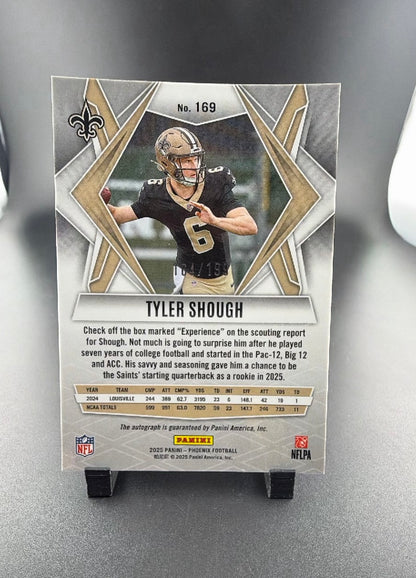 2025 Panini Phoenix Tyler Shough #169 /199 RC