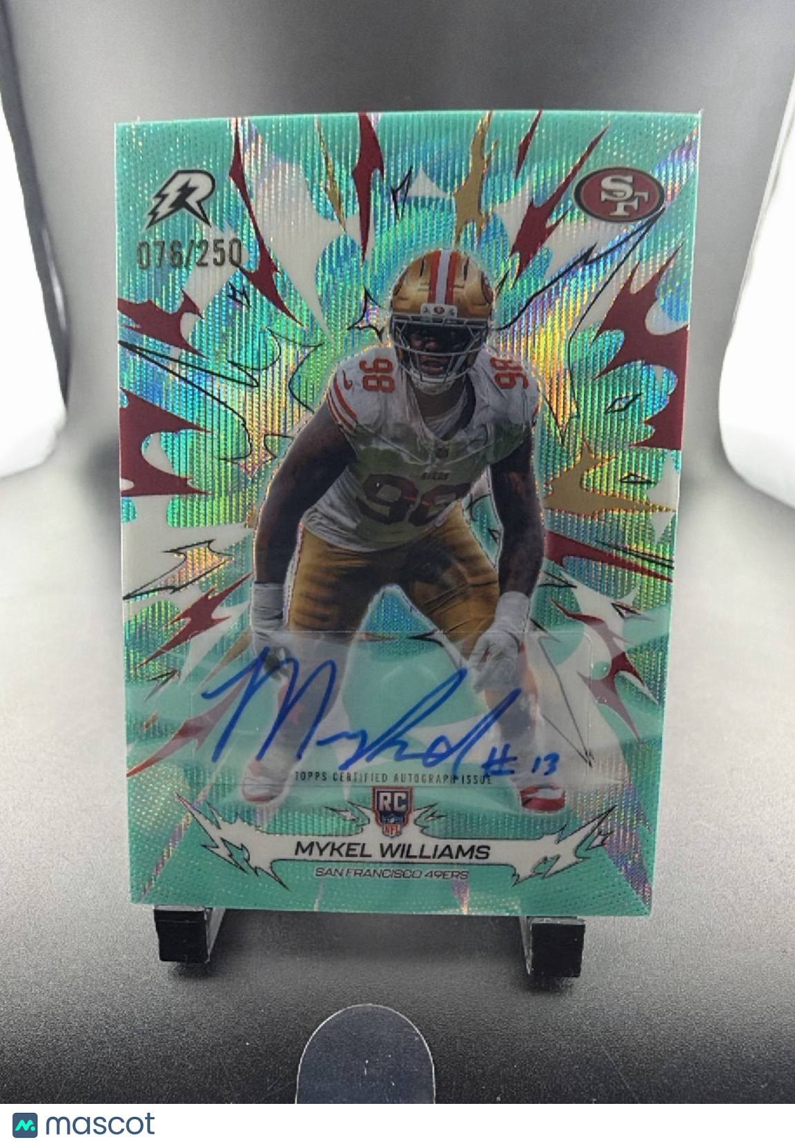 2026 Topps Rip Football Mykel Williams #184 /250 RC