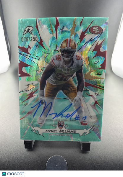2026 Topps Rip Football Mykel Williams #184 /250 RC