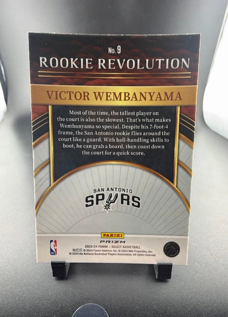 2024 Panini Select Victor Wembanyama #9 RC