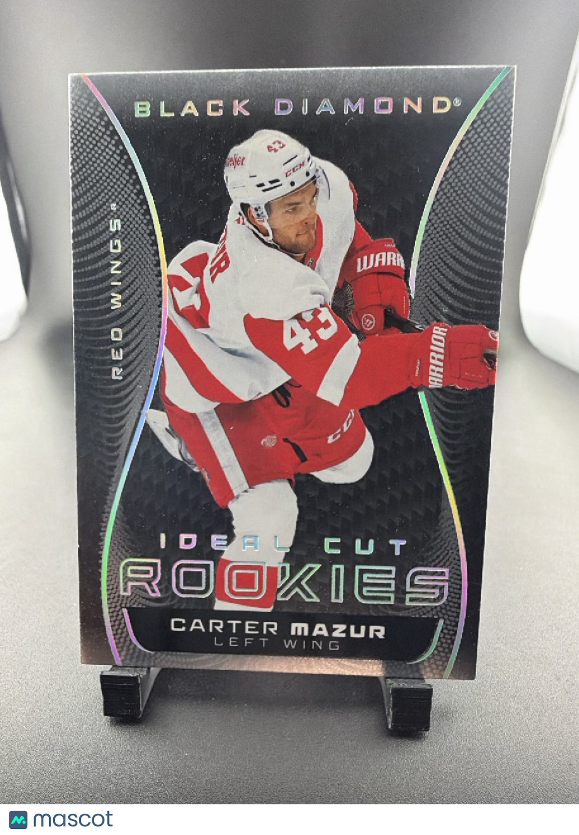 2025 Upper Deck Black Diamond Carter Mazur #ICR-CM /99