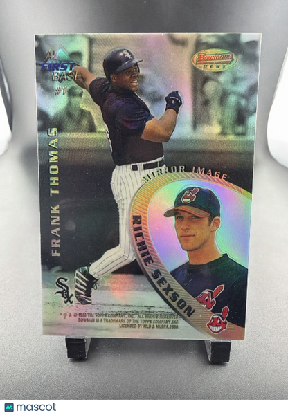 1998 Bowman Mirror Image Jeff Bagwell Richie Sexson Todd Helton Frank Thomas