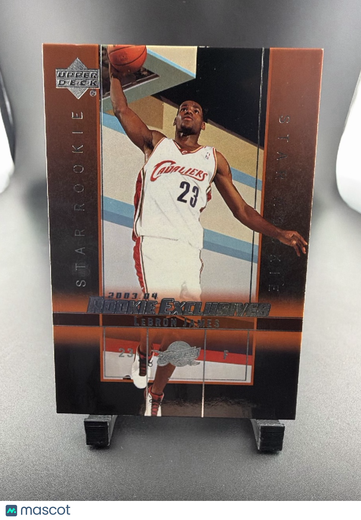 2004 Upper Deck Rookie Exclusives LeBron James #1