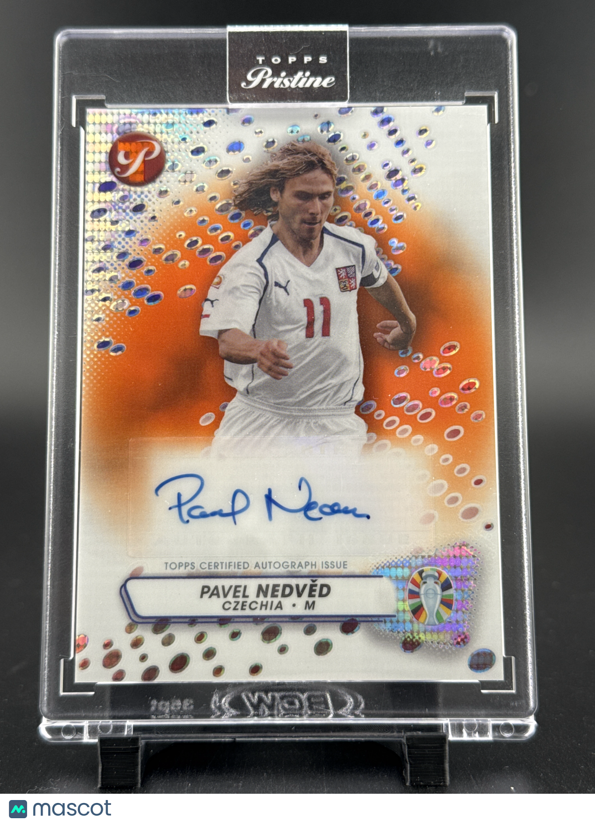 2024 Topps Pristine Road to UEFA EURO 2024 Pavel Nedvěd #PA-PN /25