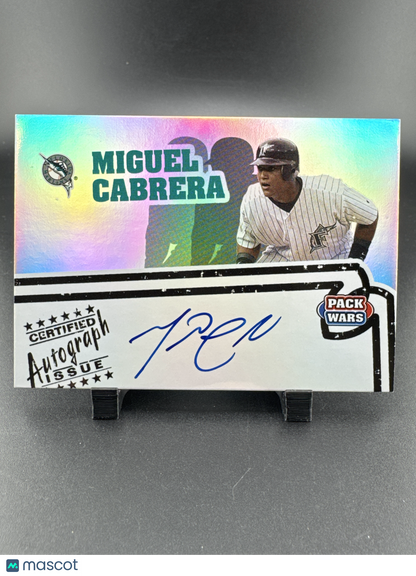 2005 Topps Pack Wars Baseball Miguel Cabrera #PWA-MC