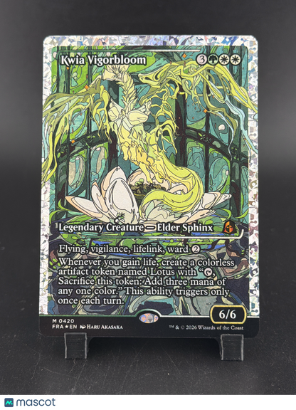 Kwia Vigorbloom Foil Showcase Borderless
