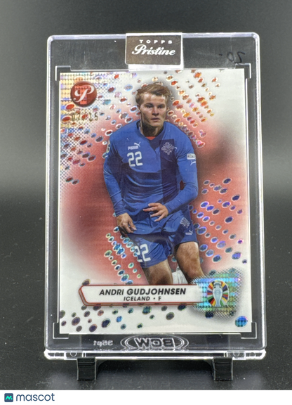 2024 Topps Pristine Road to UEFA Euro 2024 Andri Gudjohnsen #80