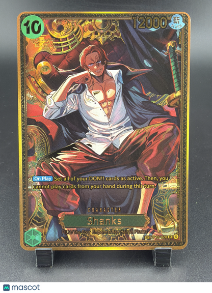 Two Legends Shanks Secret Rare Manga Rare Alternate Art