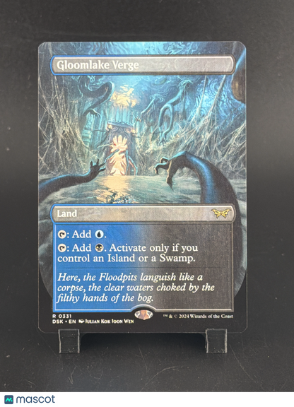 Duskmourn: House of Horror Gloomlake Verge Extended Art Borderless
