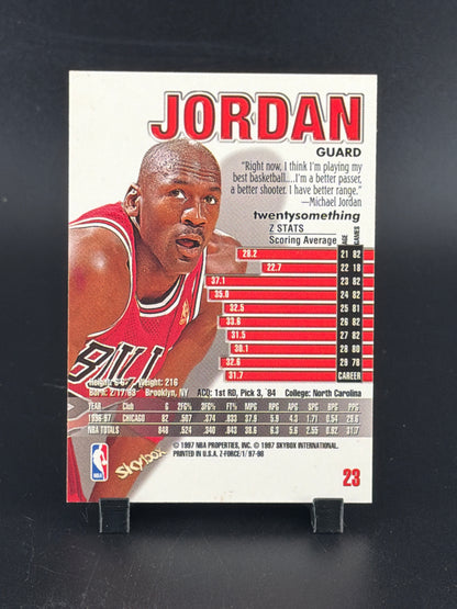 1997 SkyBox Z-Force Michael Jordan #23