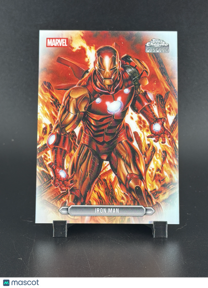 2026 Topps Chrome Marvel Iron Man Comics Insert #FF-22