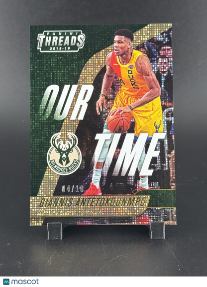 2019 Panini Threads Giannis Antetokounmpo #14 /10