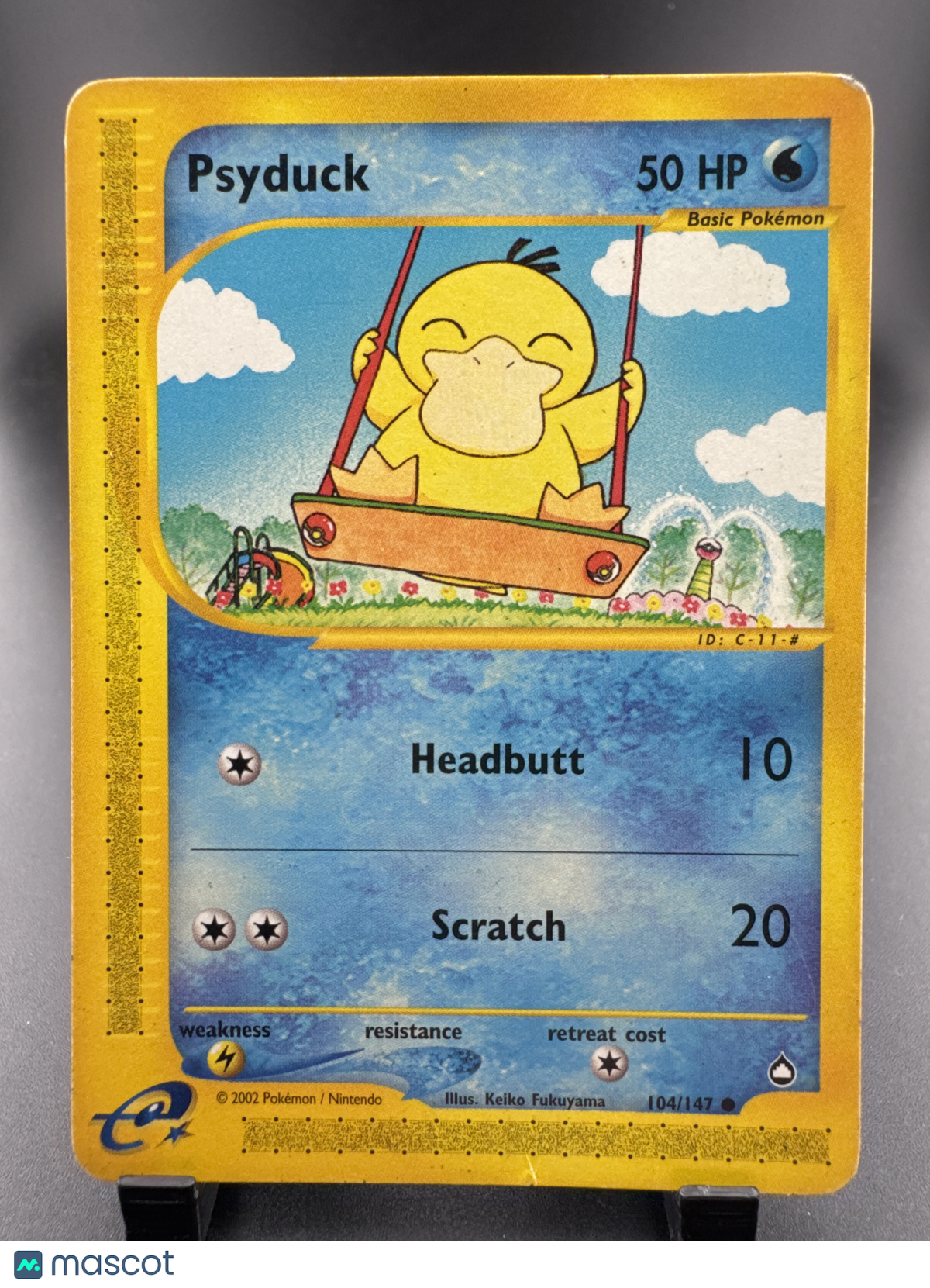 2002 Aquapolis Psyduck #104/147