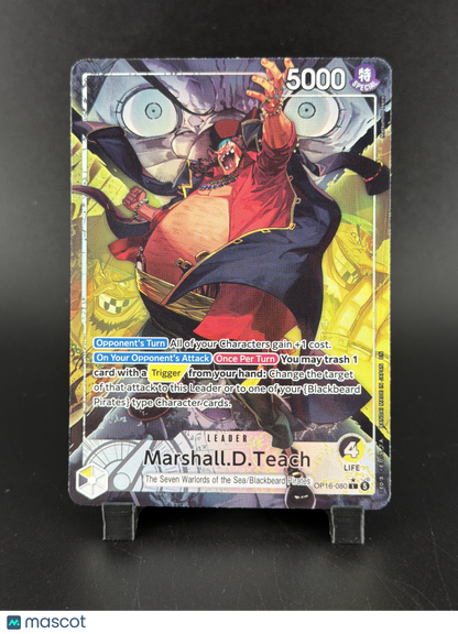 2024 One Piece Emperors in the New World Marshall.D.Teach Parallel Alternate