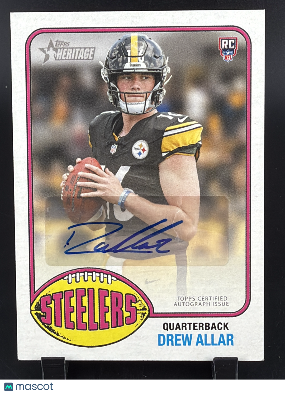 2026 Topps Heritage Drew Allar #ROA-DA RC
