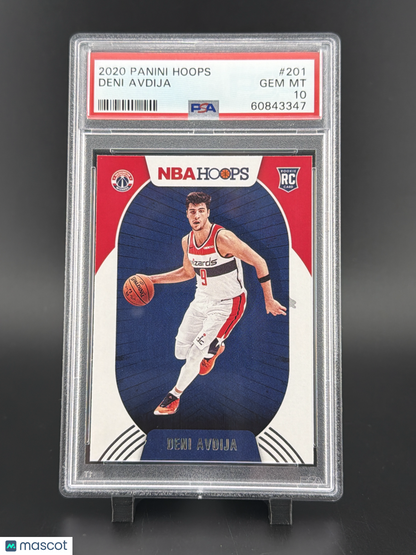 2020 Panini Hoops Deni Avdija #201 PSA 10